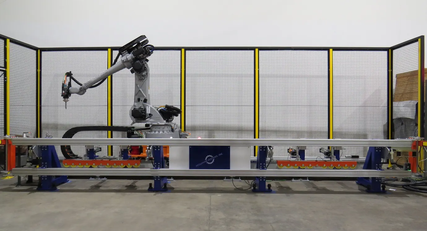 Ultrasonic CNC Robotic Trim Cell